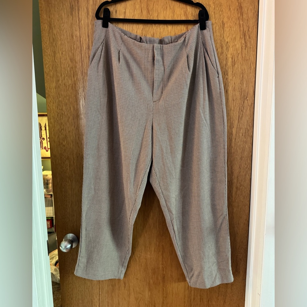 A New Day - plaid work pants